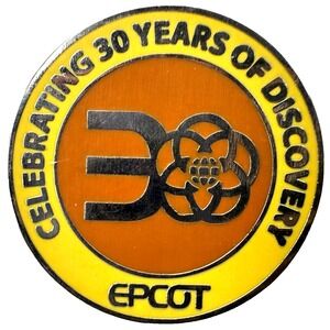 Disney Pin Celebrating 30 Years of Discovery EPCOT Hidden‎ Mickey 2012 PP 92955